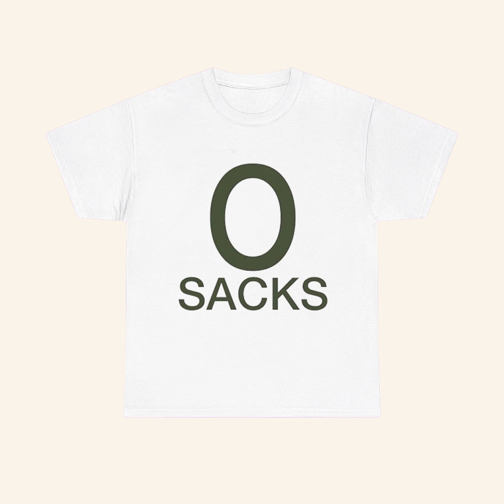 0 Sacks Shirt Funny Sports Shirt Football Joke Apparel Gifts For Husband - Roseregae