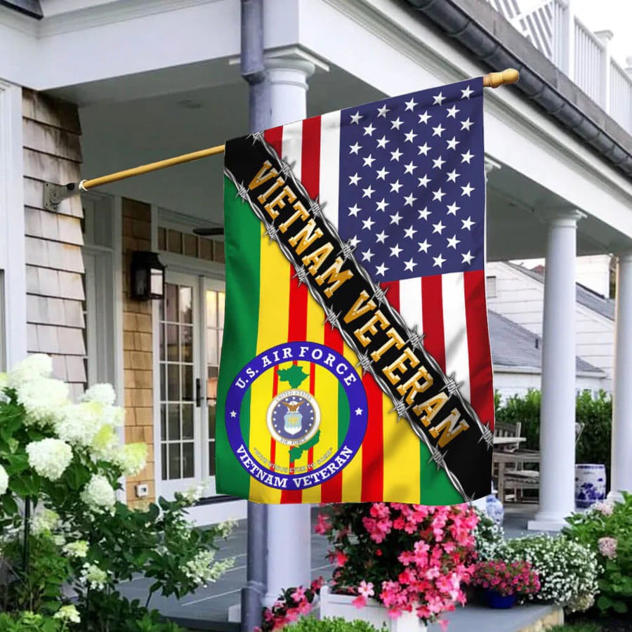 Vietnam Veteran Patriotic Flag Vietnam Veteran Lest We Forget House Flag Patriotic Gift