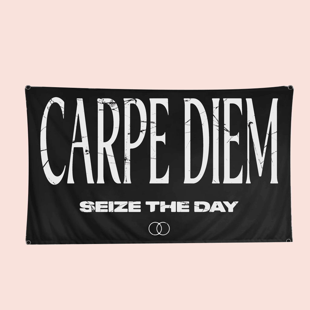 Joe Bartolozzi Merch Compass Carpe Diem Seize The Day Flag Gift Ideas For Dude