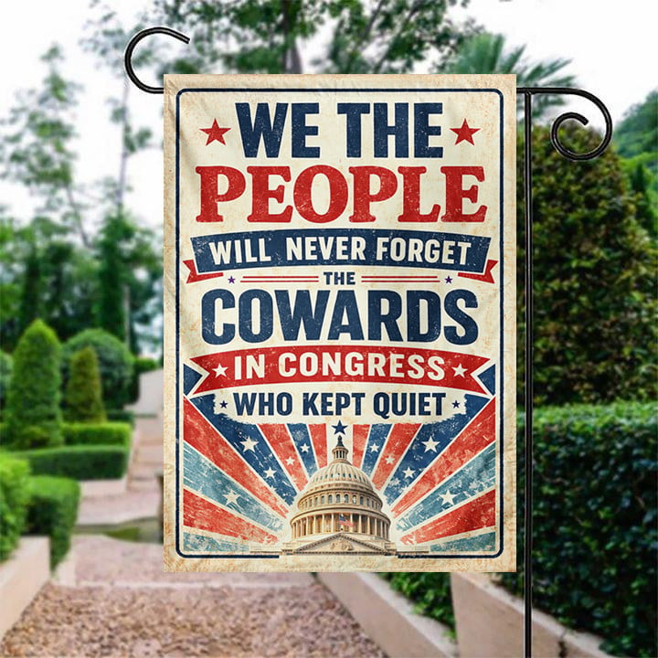 We The People Will Never Forget Flag Anti Trump Merch Gift For Patriots