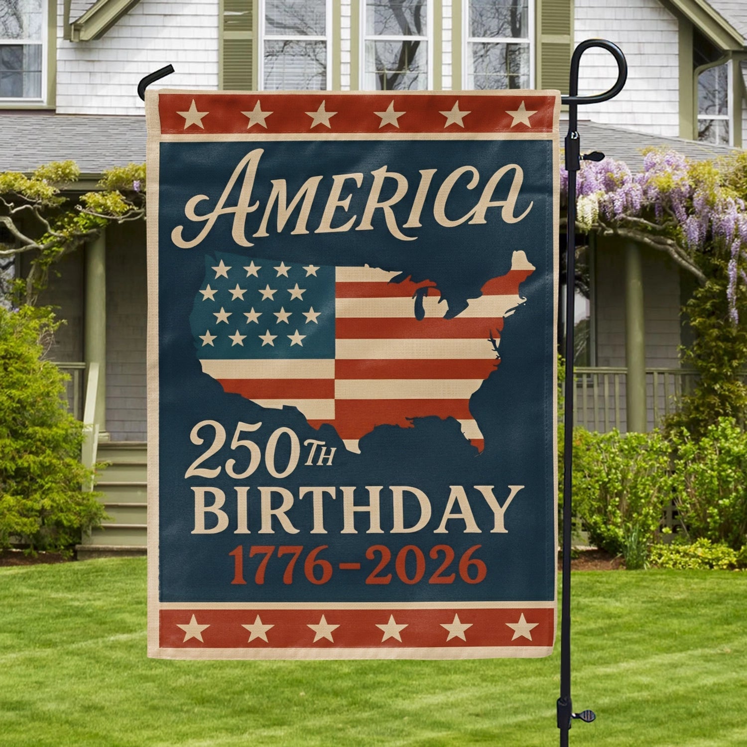 Celebrating 250 Years Of America Flag 4Th Of July Decorations Gifts For Patriotic