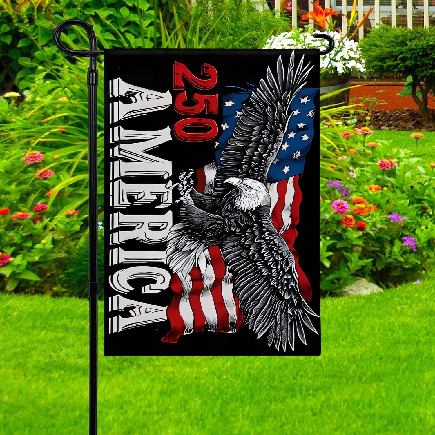 USA 250Th Anniversary Flag 4Th Of July Outdoor Decorations Patriotic Presents