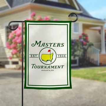 Masters Tournament Garden Flag Augusta National Golf Merch Birthday Gift For Golf Dad
