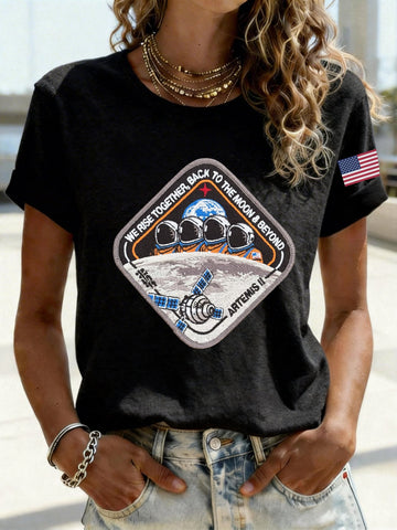 Retro Artemis II 2026 Rocket Launch T-Shirt NASA Moon Mission 2026 Clothing Best Gift For Wife