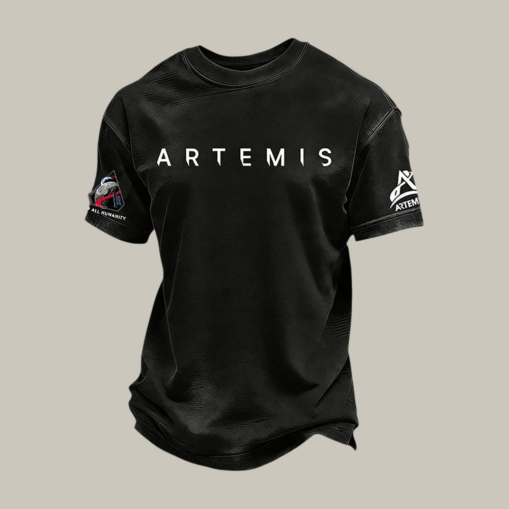 Artemis II NASA Moon Mission 2026 T-Shirt First Lunar Flyby 2026 Shirt Astronomy Lover Gift