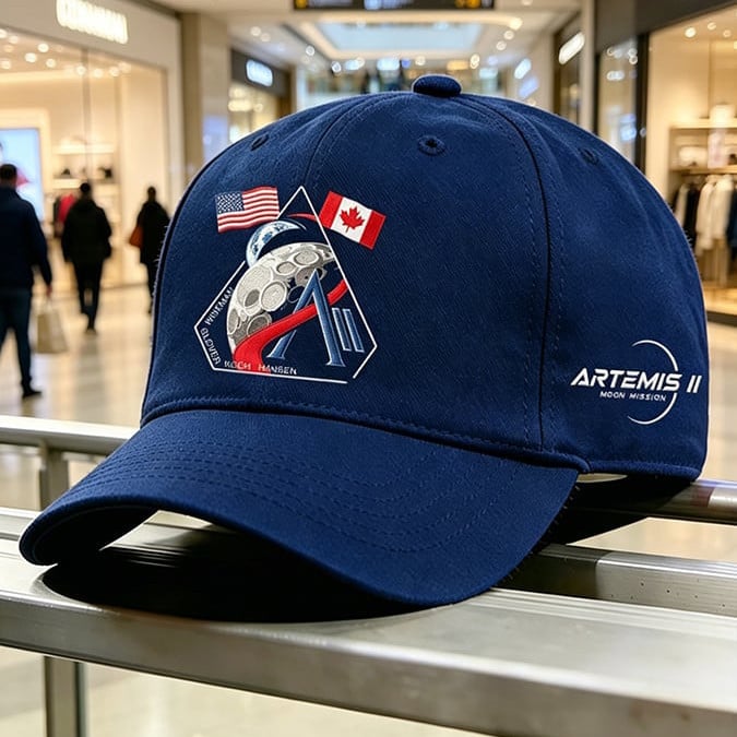 Artemis II Mission Baseball Cap Space Exploration Moon Merch Galaxy Dreamer Gift