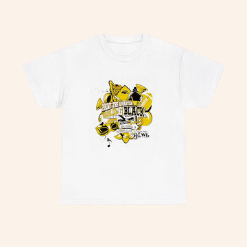 2025 New Orleans Bowl Paint The Quarter Gold And Black T Shirt - Roseregae