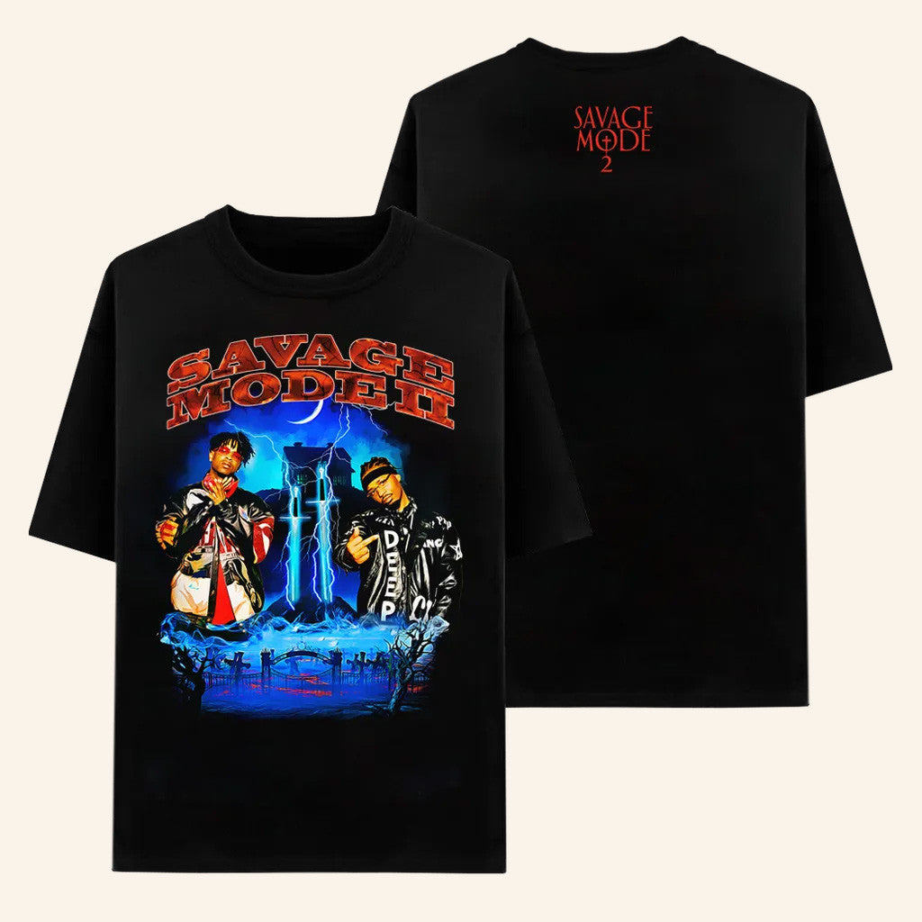 21 Savage Merch BIG 4L Shirt 21 Savage T-Shirt Good Gifts For Brother - Roseregae