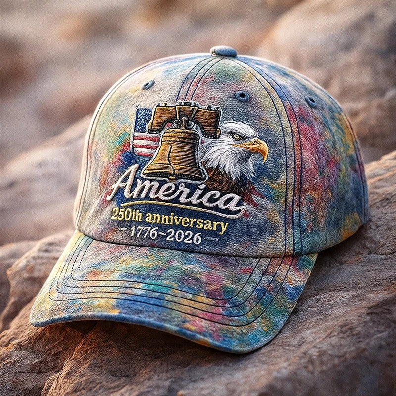 250th Anniversary Hat America 250th Anniversary 1776 2026 Cap Colorful Merch For Veterans