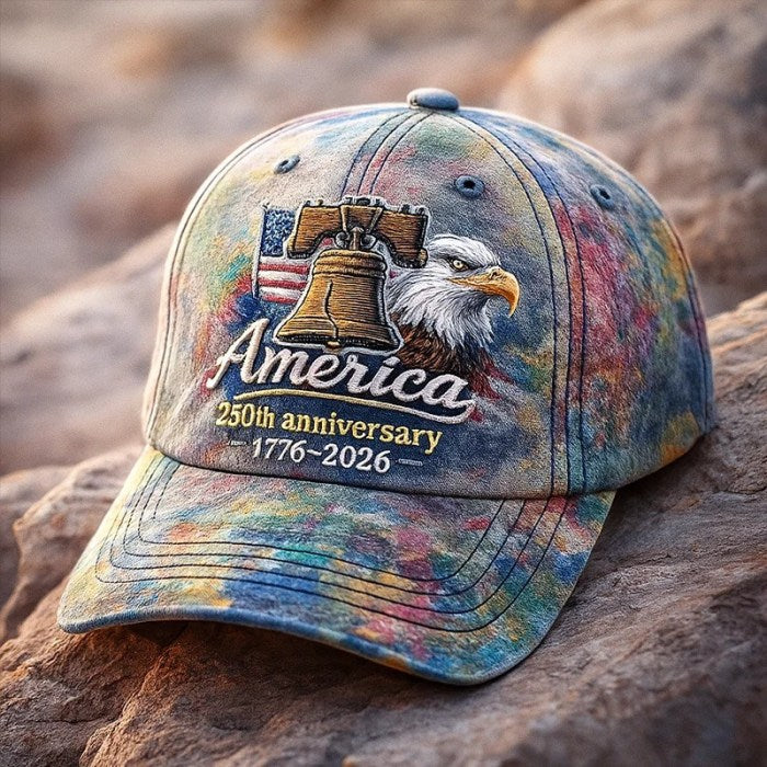 250th Anniversary Hat America 250th Anniversary 1776 2026 Cap Colorful Merch For Veterans