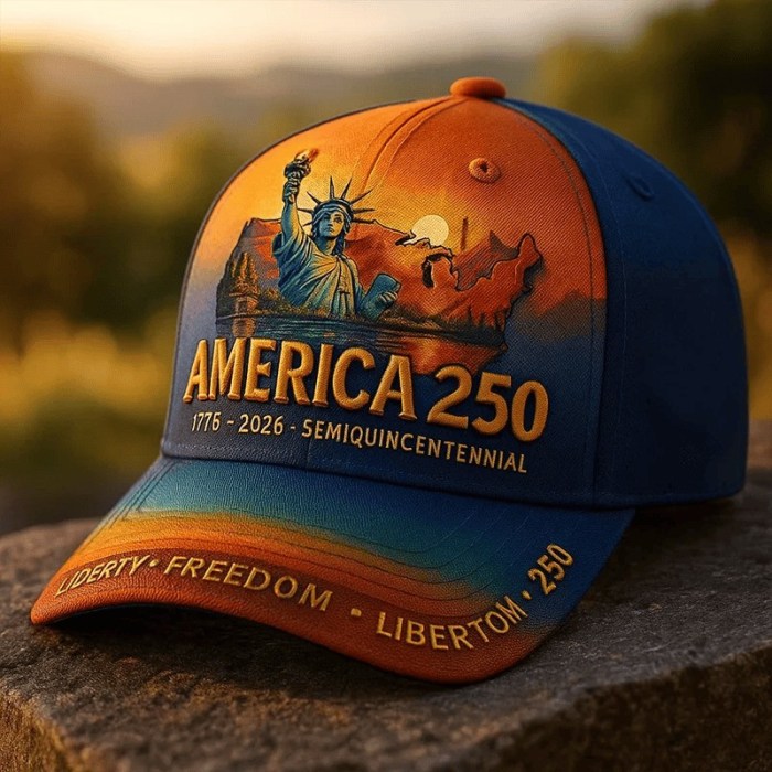 250th Anniversary Hat America Liderty Freedom Libertom 250 Cap Clothing For Him