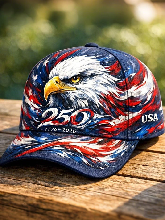 250th Anniversary Of The United States Baseball Cap Eagle 250 USA Gift For Him