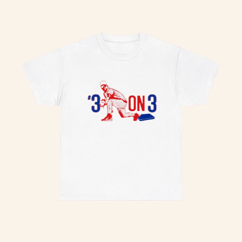 3 On 3 Athletes T-Shirt Jomboy Media Bryce Harper Chos3n Shirt Gifts For Boyfriend - Roseregae