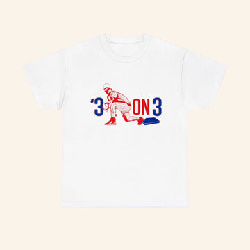 3 On 3 Athletes T-Shirt Jomboy Media Bryce Harper Chos3n Shirt Gifts For Boyfriend - Roseregae