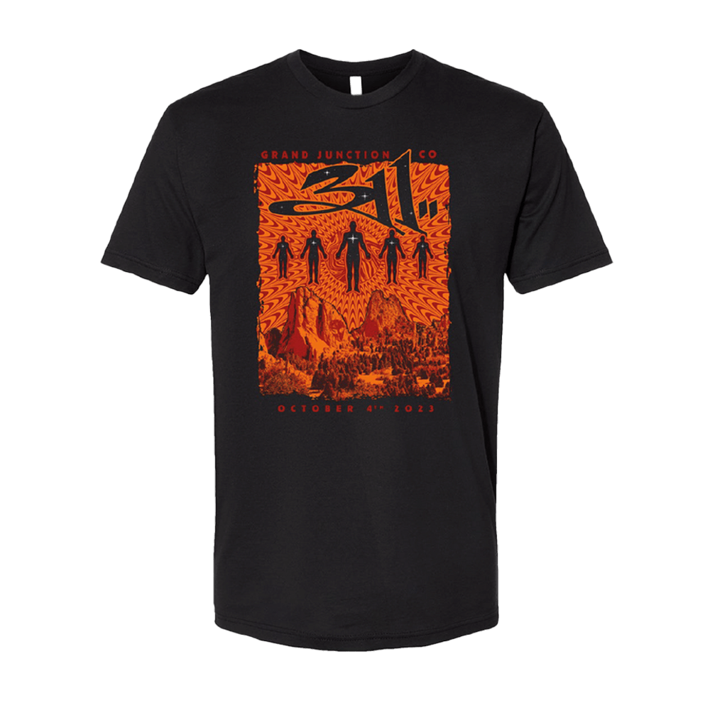 311 Merch 311 Grand Junction CO Event T-Shirt Gifts For Music Fans Birthday Gift for Husband - Roseregae