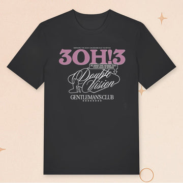 3OH3 Merch 3OH3 Double Vision T-Shirt Gentleman's Club Shirt Gifts For Music Fans - Roseregae
