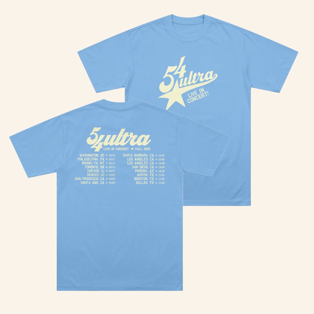 54 Ultra Merch 54 Ultra Tour T-Shirt Birthday Gift For Best Friends - Roseregae