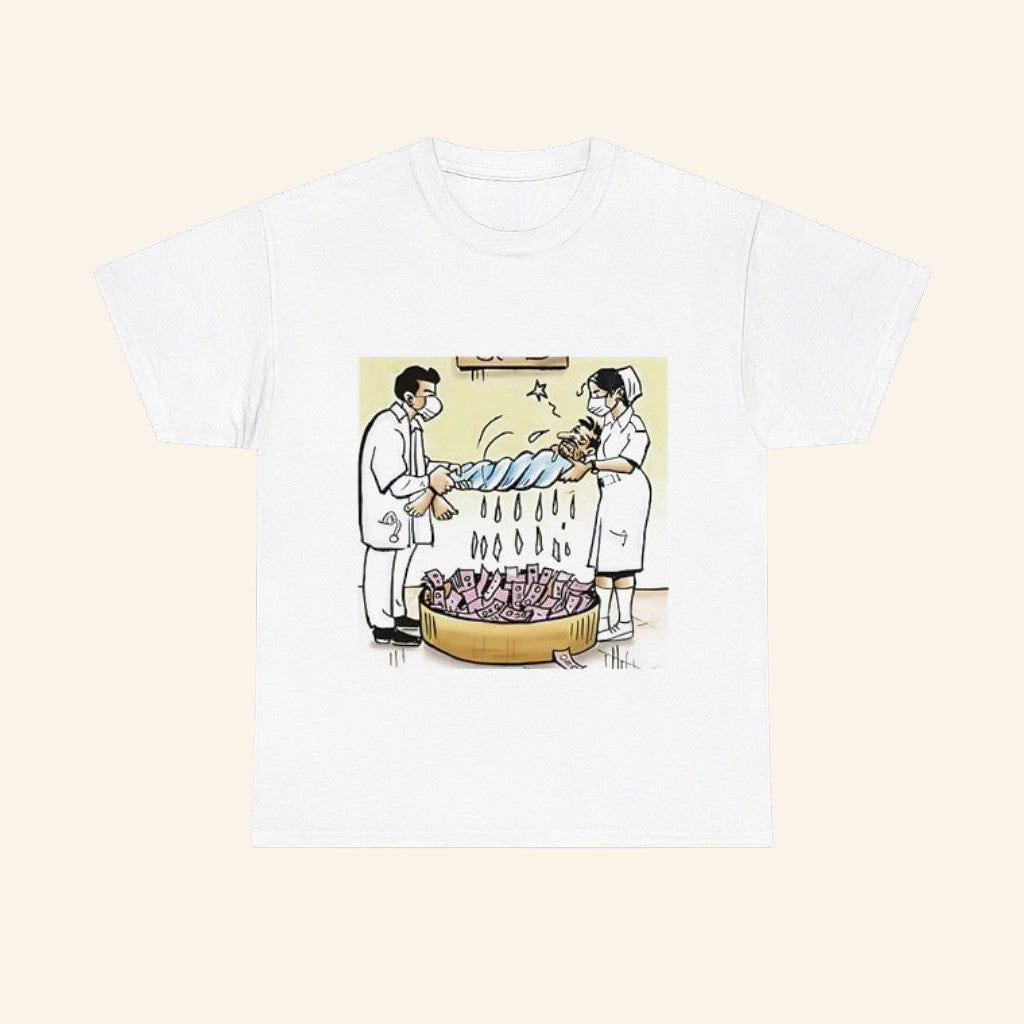750 For Americans T- Shirt Healthcare Cost Satire Shirt Gifts For Friends - Roseregae
