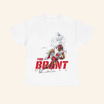 80 Brant Kuithe Sketch Shirt Utah Football Merch Best Gifts For Fans - Roseregae