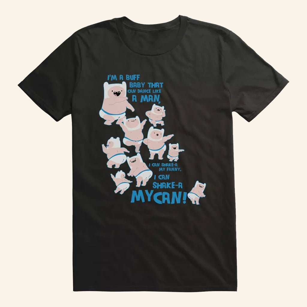 Adventure Time Merch Buff Baby Finn T-Shirt Gift Ideas For Brothers - Roseregae