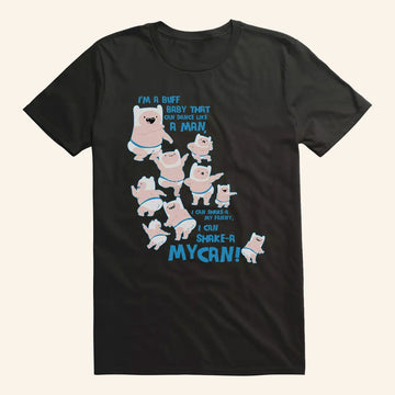 Adventure Time Merch Buff Baby Finn T-Shirt Gift Ideas For Brothers - Roseregae
