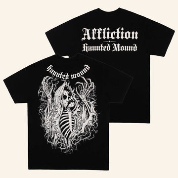 Affliction X Haunted Mound Merch HM Slaughter T-Shirt Gift Ideas For Hip Hop Lovers - Roseregae