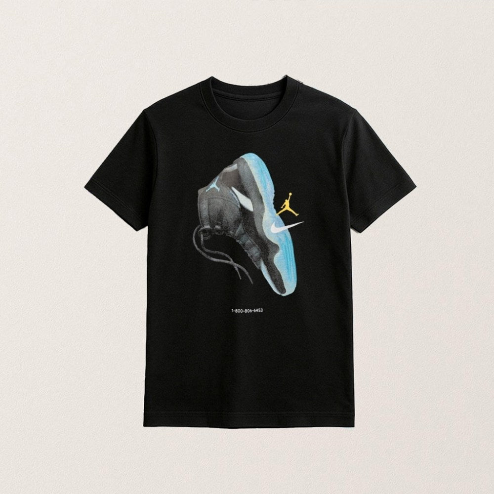 Air Jordan 11 Gamma Blue Shirt Graphic T-Shirt Gifts Ideas For Boyfriend - Roseregae