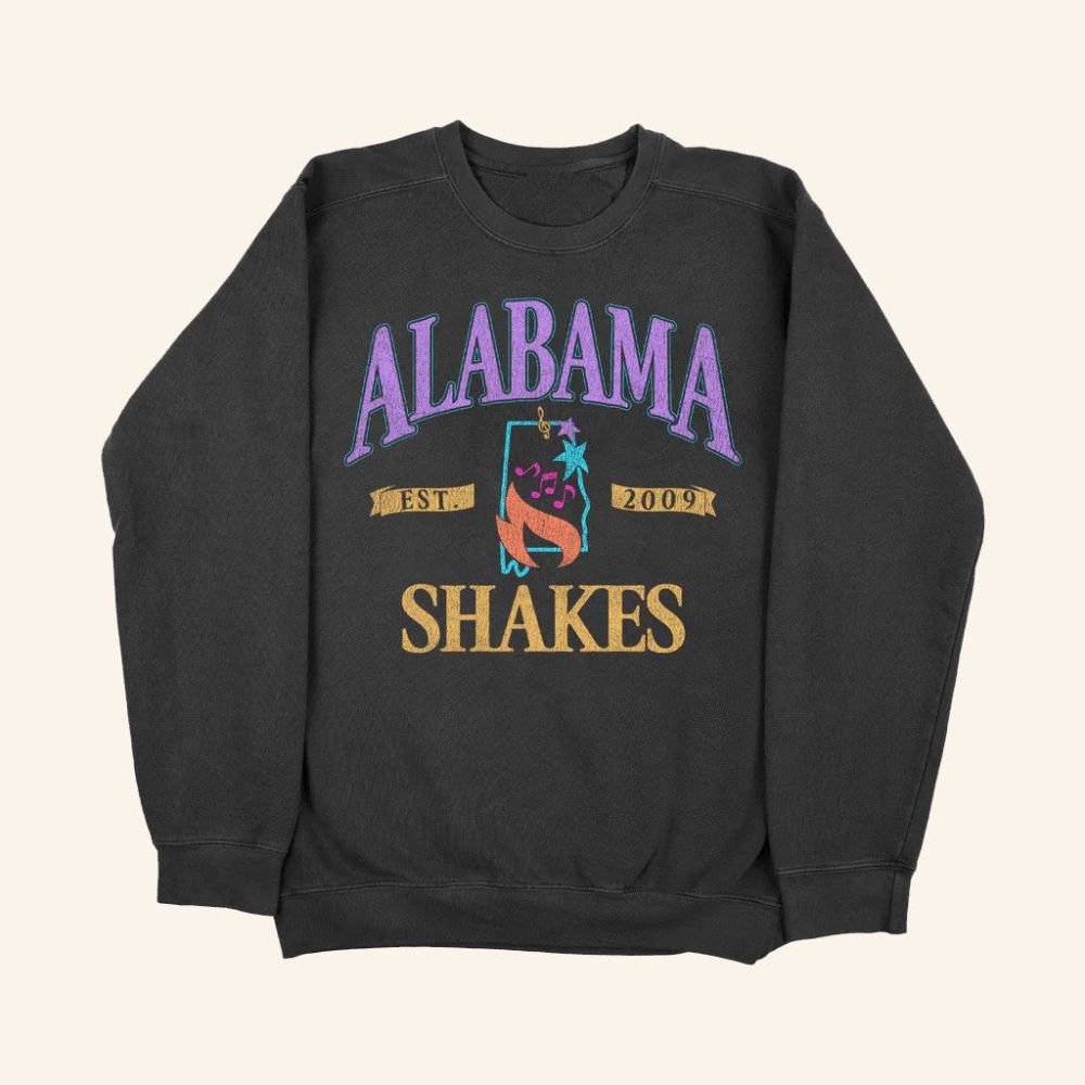 Alabama Shakes Merch Olympic Crewneck Sweatshirt Gifts For Friends - Rose Regae