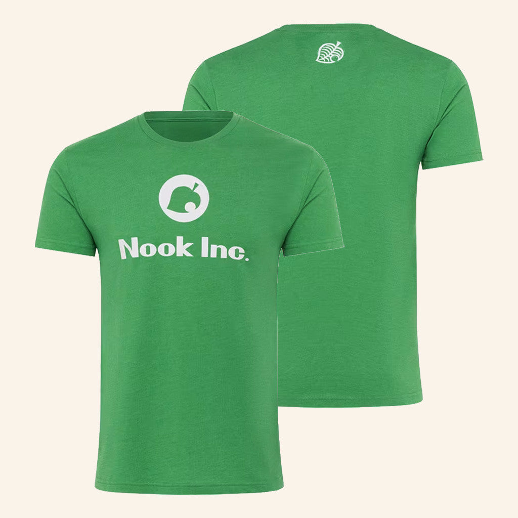 Animal Crossing Merch Nook Inc Leaf T-Shirt Best Gifts For Friends - Roseregae