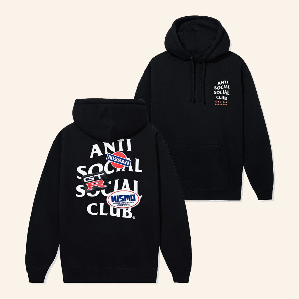 Anti Social Social Club Merch ASSC X Nissan Hoodie Christmas Gifts For Husband - Roseregae