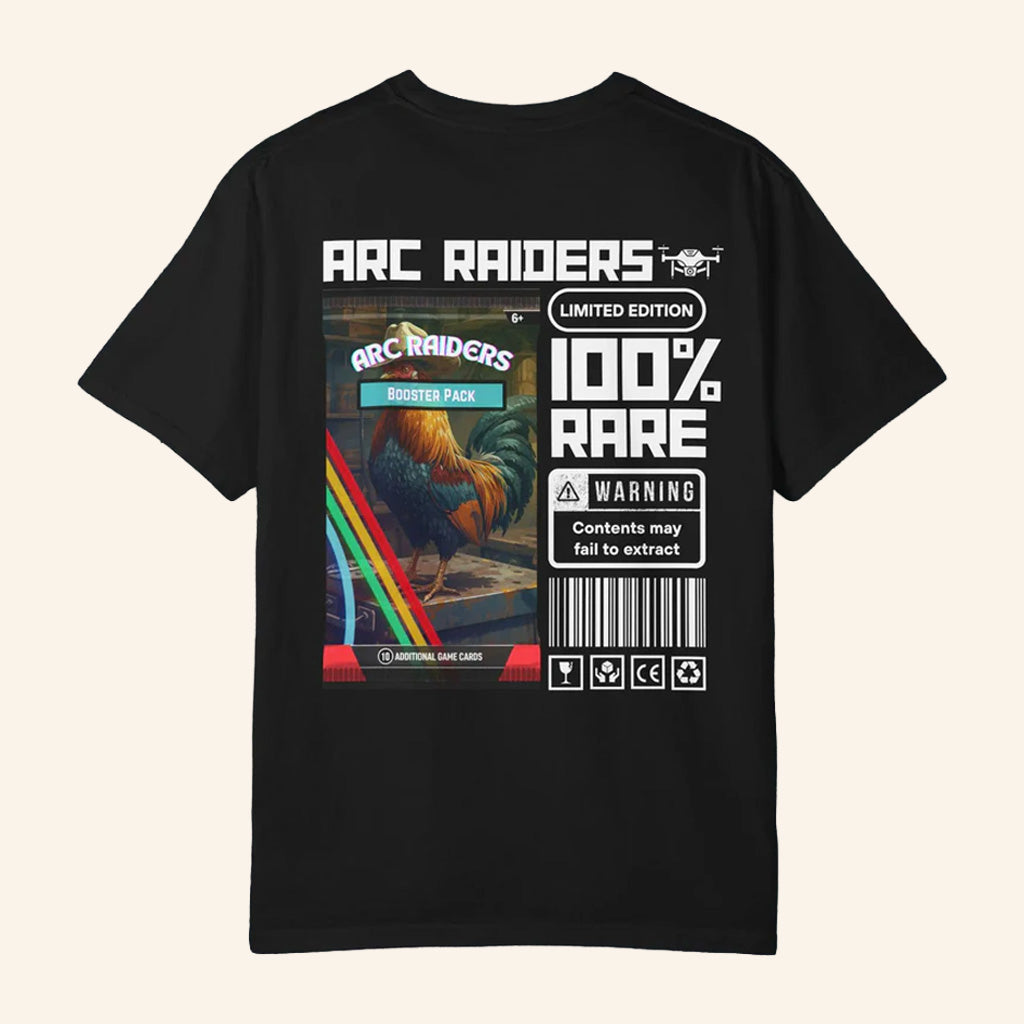 ARC Raiders Merch Rooster With Cowboy Hat 100 Rare T-Shirt Gifts For Game Lovers - Roseregae
