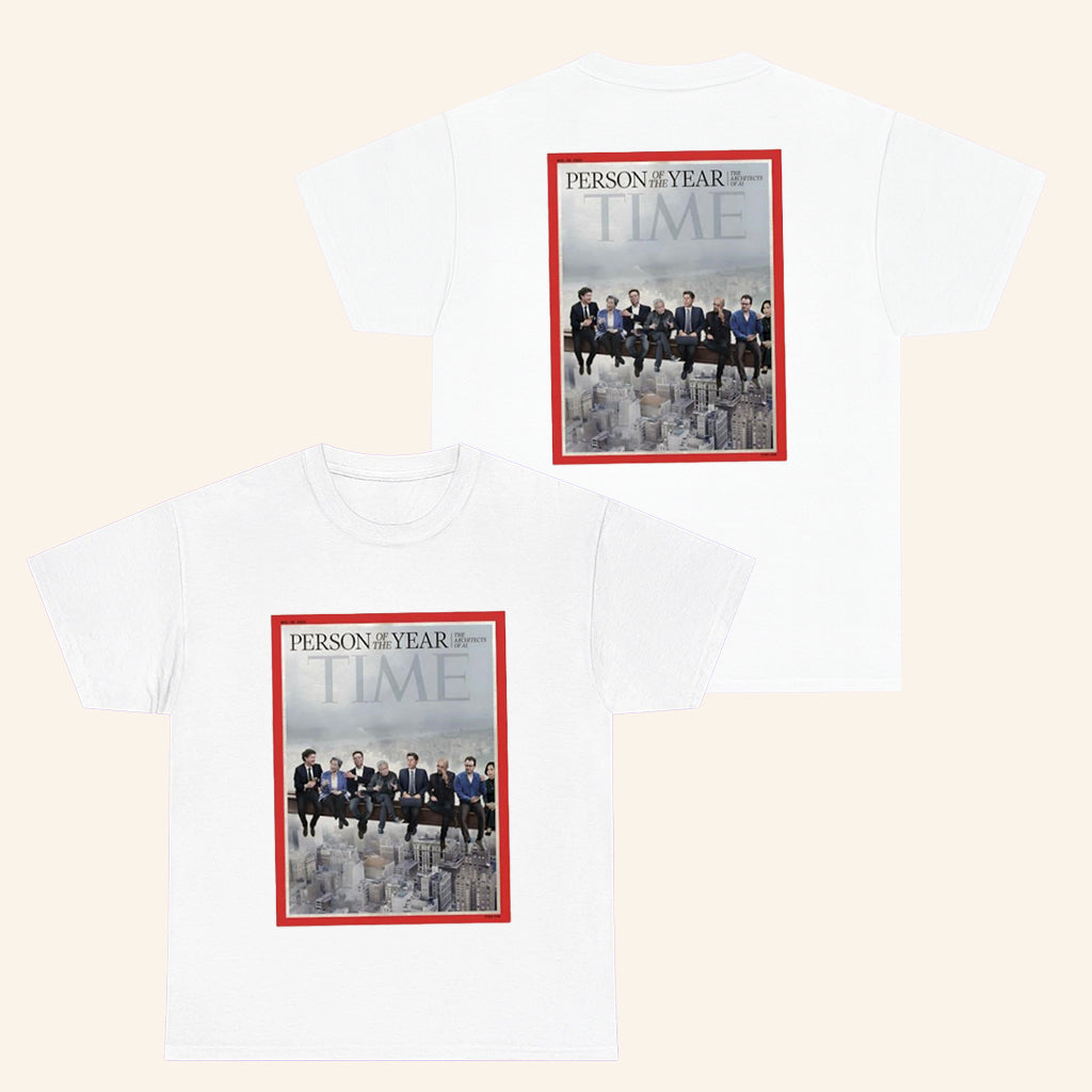 Architects Of AI Time 2025 Person Of The Year T Shirt Gifts Ideas For Dad - Roseregae