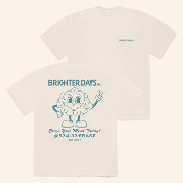 Ariana Grande Merch Brighter Day Hotline T-Shirt Erase Your Mind Today Shirt Gifts For Fans - Roseregae