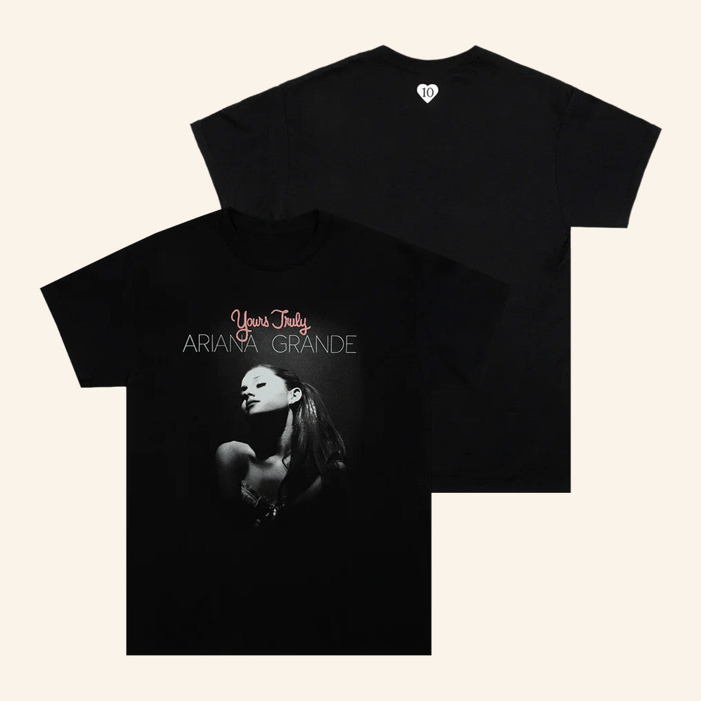 Ariana Grande Merch Yours Truly 10Th Anniversary T-Shirt Presents For Music Lovers - Roseregae