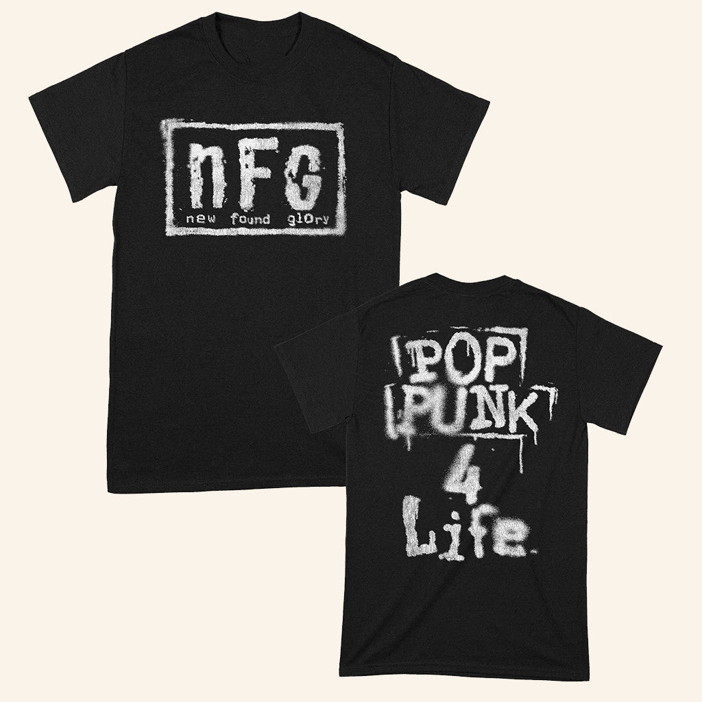 Artist First Merch New Found Glory Pop Punk 4 Life T-Shirt Gifts For Music Lovers - Roseregae