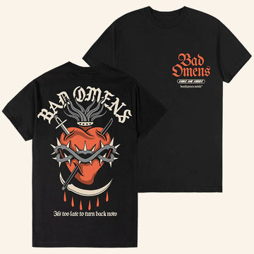 Bad Omens Merch Take Me First Black T-Shirt Unique Gifts For Music Lovers - Roseregae