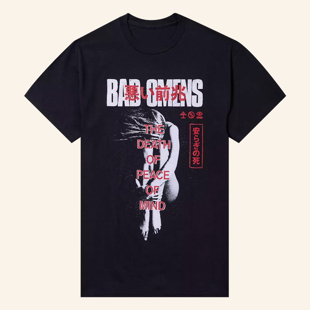 Bad Omens Merch The Death Of Peace Of Mind T-Shirt Cool Gifts For Music Lovers - Roseregae