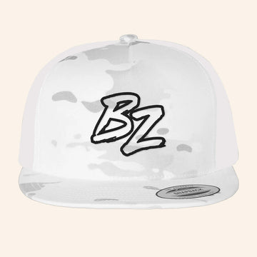 Bailey Zimmerman Merch Tour 2025 BZ White Camo Hat Snapback Best Gifts For Husband - Rose Regae