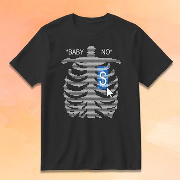 BBNO Merch Rib Cage T-Shirt Unique Gift For Boyfriend Birthday - Roseregae