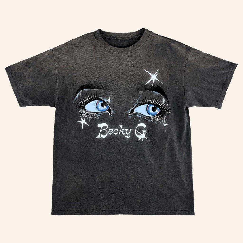 Becky G Merch Becky G Eyes T-Shirt Unique Gifts For Music Lovers - Roseregae