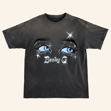 Becky G Merch Becky G Eyes T-Shirt Unique Gifts For Music Lovers - Roseregae
