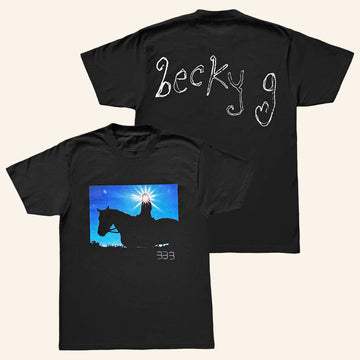 Becky G Merch Ride Horse Black T-Shirt Gift Ideas For Music Lovers - Roseregae
