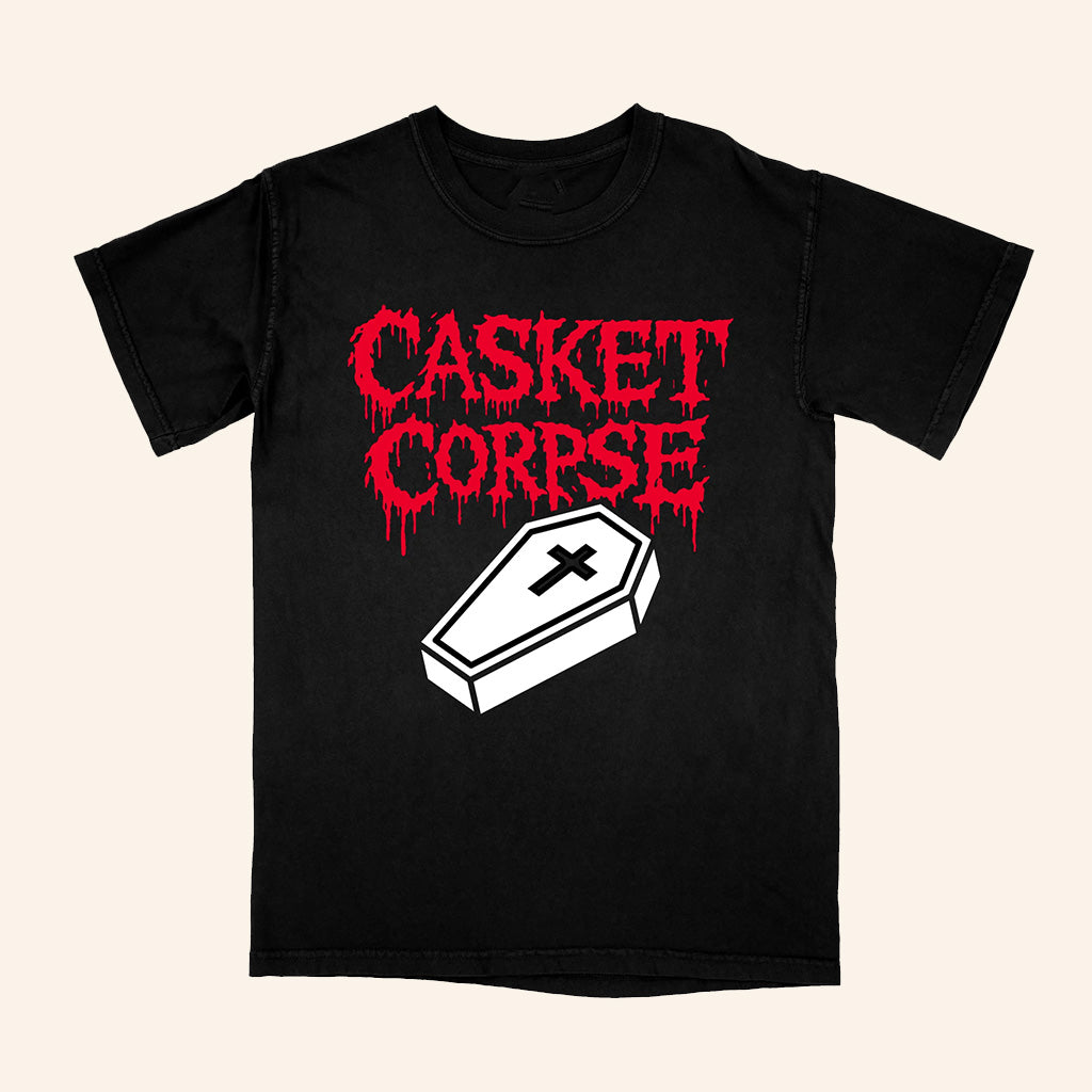 Beyond Human Merch Casket Corpse T-Shirt Gift Ideas For Boyfriend - Roseregae