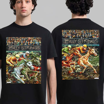Billy Strings Merch Louisville Kentucky 2025 Night 1 And 2 Combined Poster At Yum Center Shirt - Roseregae