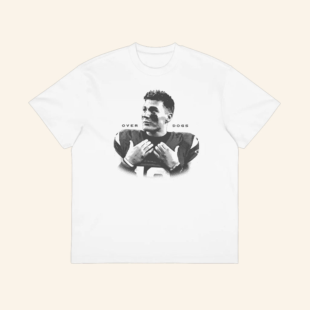 Bo Nix Merch Bo Nix Over Dogs Photo T-Shirt Best Gifts For Football Fans - Roseregae