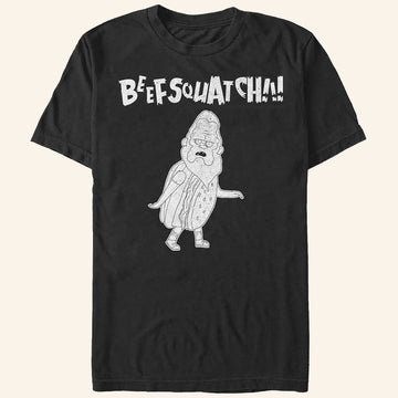 Bob's Burgers Merch Beefsquatch Roams T-Shirt Unique Gifts For Husband - Roseregae