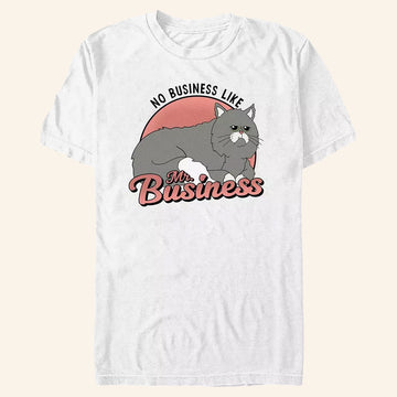 Bob's Burgers Merch No Business Like Mr Business T-Shirt Gifts For Boyfriend - Roseregae