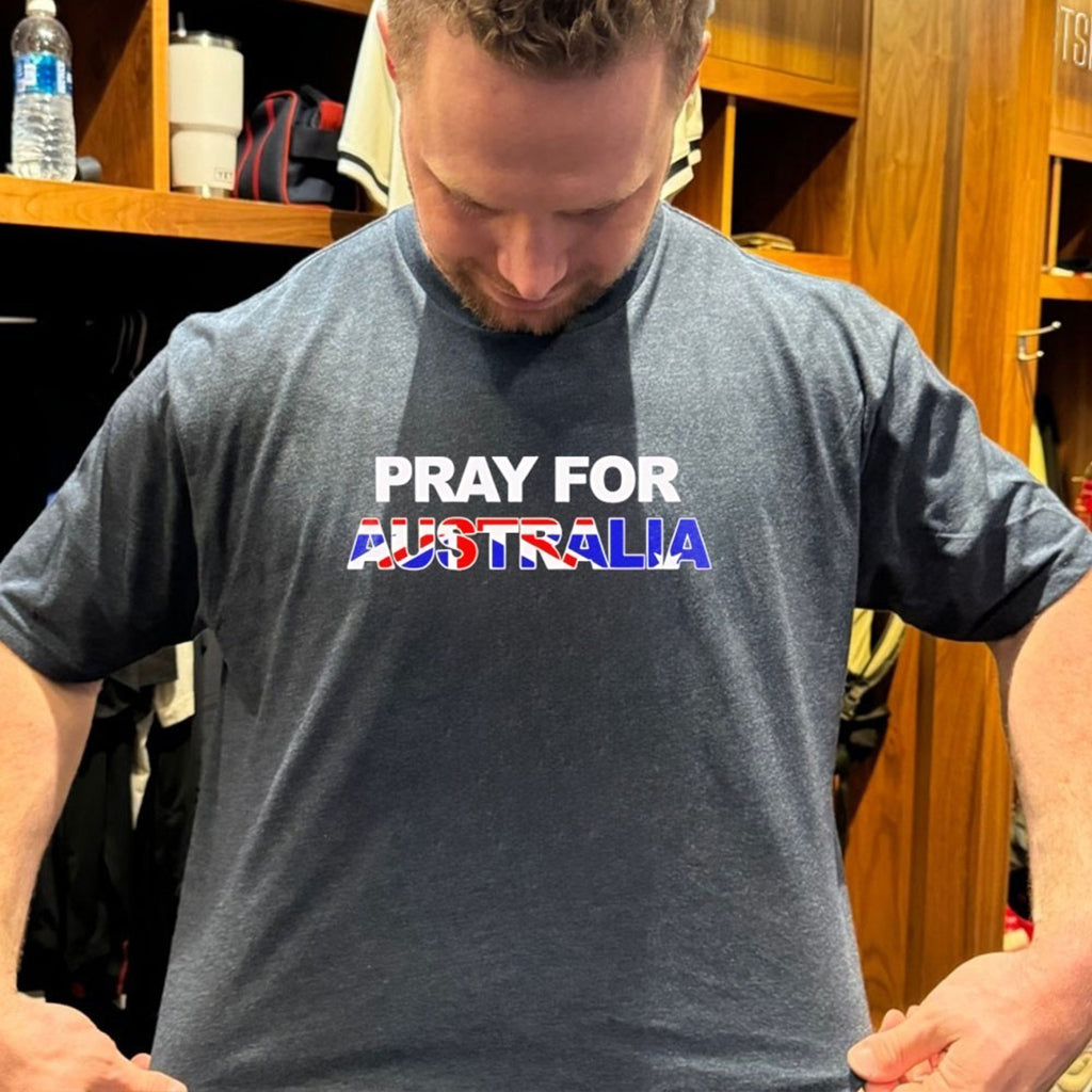 Bondi Beach Pray For Australia T Shirt - Roseregae