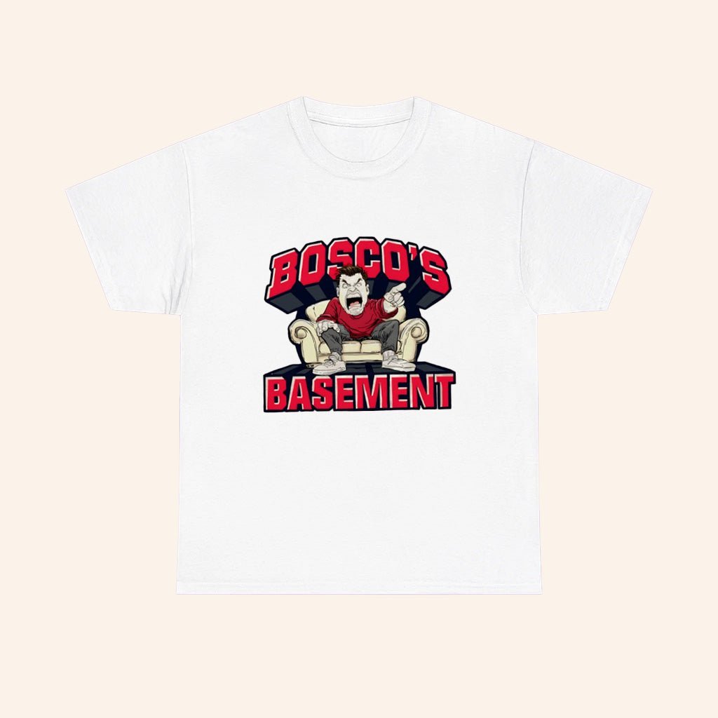 Boscos Basement Alabama Vs Arizona T Shirt - Roseregae