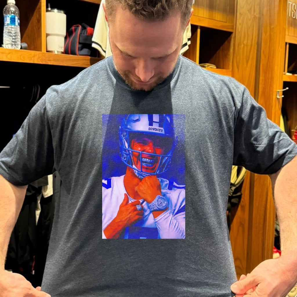 Brandon Aubrey Dallas Cowboys Diamond Graphic T Shirt - Roseregae